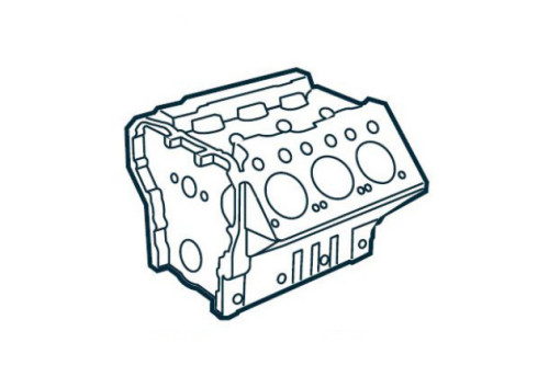 Шортблоки для двигателей Mercedes OM904/906/924/926