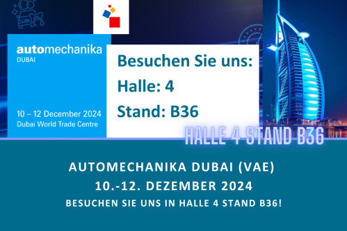 Announcement Automechanika Dubai 2024